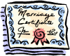marriage certificate